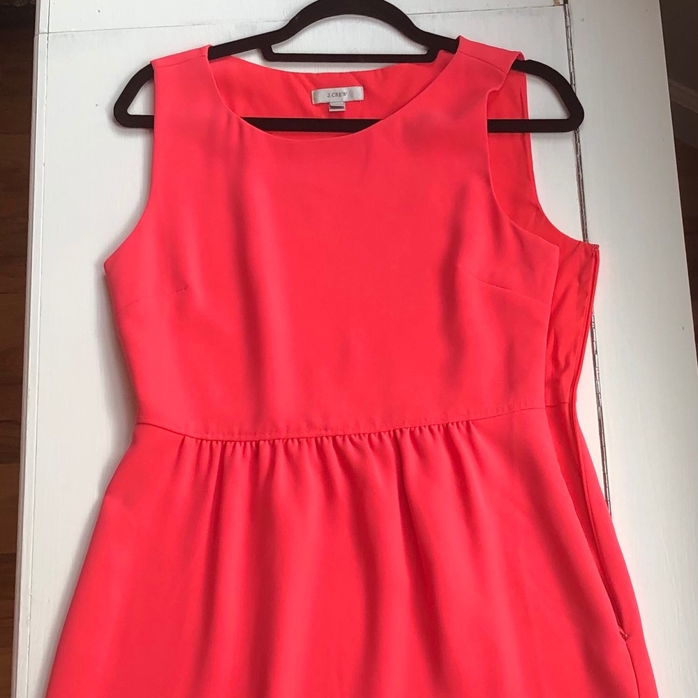 J. Crew salmon fit and Flare size 8